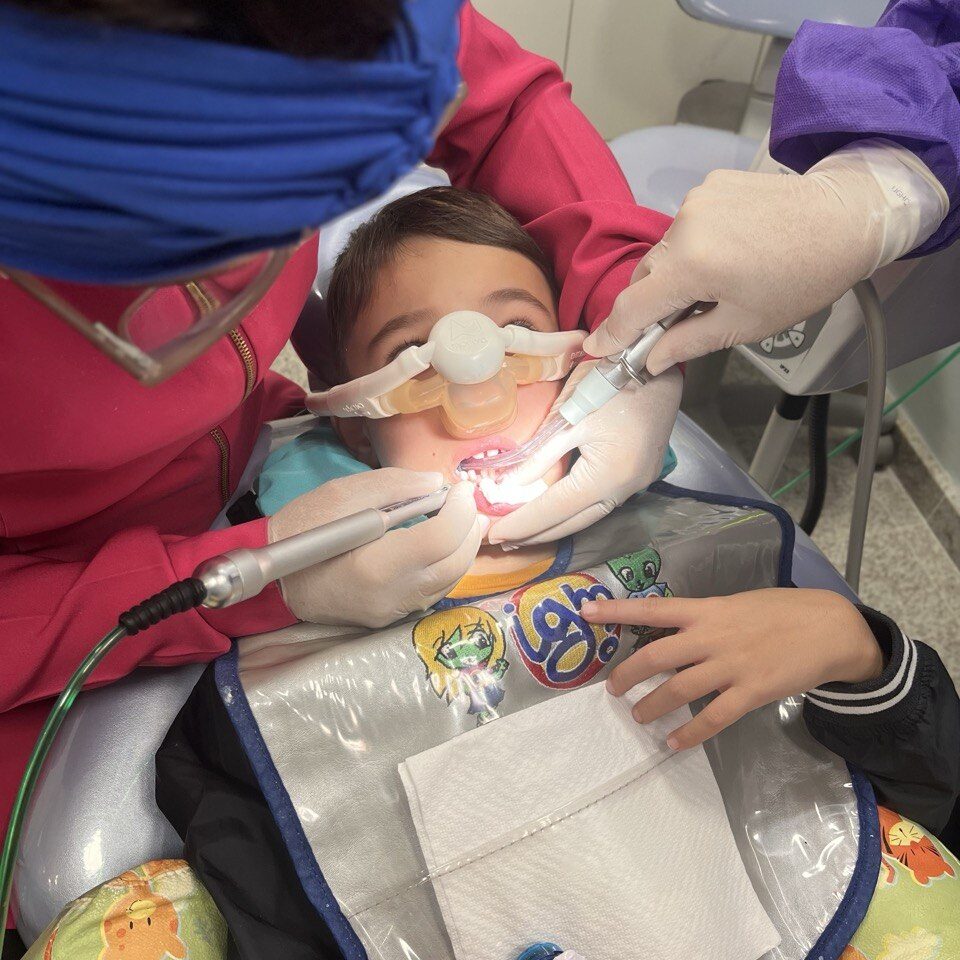 saude bucal infantil sedação morpheus